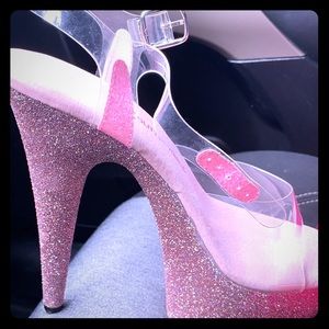7’ Glitter Heels